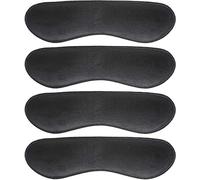 Dr. Foot's - Insert pour chaussures trop grandes - Empiècements pour chaussures amples - Empêche le talon de glisser et de frotter - Noir