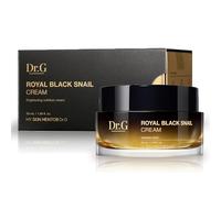 Dr.G Dr. G Véritable crème d'escargot noire - 50 ml - Hydratante à la mucine d'escargot - Soin coréen K Beauty pour peaux sèches - Gelée Royale Protein améliore la barrière cutanée