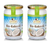 Dr.Goerg Lot de 2 huiles de coco 100% bio pressées à froid 1000 ml
