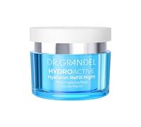 DR. GRANDEL Cosmetics Hydro Active Hyaluron Refill Night Cream 50 ml - Soin hydratant intense pour la nuit avec acide hyaluronique - Réduit les rides et lisse le grain de peau