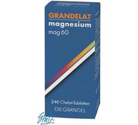 Dr. Grandel Grandelat Magnésium Chélaté en comprimés, 240 comprimés