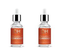 Dr H Huile De Visage Éclaircissante À La Vitamine C 30ml X 2 Duo Pack