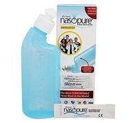 DR HANA'S NASOPURE Le "Pot Neti Nicer" | Sampler Kit | 8 Bouteille Avec 4 onces tamponnés sel Packets | Allergie et Congestion Relief lavage nasal