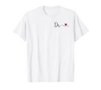 Dr Heart - Cadeau typographique Manuscrit T-Shirt