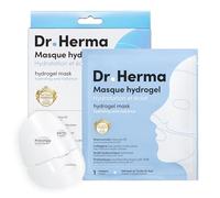 Dr. Herma - Masque Hydrogel Collagène & Acide Hyaluronique Hydratation Intense, Anti-Âge, Resserrement des Pores, Hypoallergénique - Soin Coréen Visage Premium pour Tous Types de Peaux. (4)