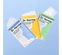 Dr. Herma - Pack Trio - Patchs Anti-Bouton - Patch Bouton Hydrocolloïde Anti-Imperfections - Acide Salicylique & Huile d'Arbre à Thé - Format Anti-Acné - 24 Petits, 10 Larges, 10 Nez