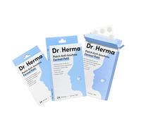 Dr. Herma - Patch Anti Bouton, Acne Patch Invisible - Résultats en 6 à 8h - Testé sous contrôle dermatologique - Acide Salicylique, Hydrocolloïdes, Huile d'Arbre à Thé - 3 Boîtes de 24 patchs