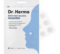 Dr. Herma - Patch Anti Bouton, Acne Patch Invisible - Résultats en 6 à 8h - Testé sous contrôle dermatologique - Acide Salicylique, Hydrocolloïdes, Huile d'Arbre à Thé - Boîte de 6 patchs