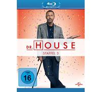 DR.HOUSE SEASON 3 Hugh Laurie, Lisa Edelstein 5 BLU-RAY NEUF