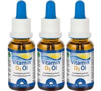 Dr. Jacob's Huile de vitamine D3 640 gouttes 800 UI vegan Goutte(S) Orale(S) 3x20 ml
