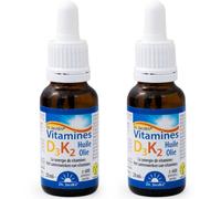 Dr. Jacob's® Vitamines D3 K2 Solution(S) 2x20 ml