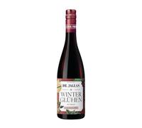 Dr. Jaglas Winzer Vin chaud sans alcool 0,0 - Brillance hivernale avec merlot sans alcool - Bouteille de 0,75 l - Vin chaud sans alcool Merlot à base de VDP Premium Weingut Leitz