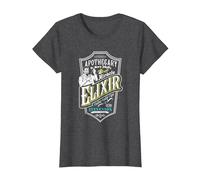 Dr. Jekyll Apothacary Mr Hyde Maillot Jekyll et Hyde T-Shirt, Femme, Chiné Foncé, M
