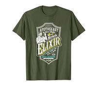Dr. Jekyll Apothacary Mr Hyde Maillot Jekyll et Hyde T-Shirt, Homme, Olive, XXL