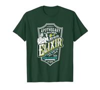 Dr. Jekyll Apothacary Mr Hyde Maillot Jekyll et Hyde T-Shirt, Homme, Vert Forêt, XXL