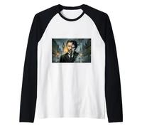 « Dr Jekyll et Mr Hyde Split Face Classic Literary Horror Manche Raglan