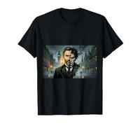 « Dr Jekyll et Mr Hyde Split Face Classic Literary Horror T-Shirt