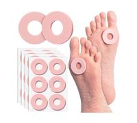 DR. JK-ToePal Lot de 2 paires de séparateurs d'orteils en gel