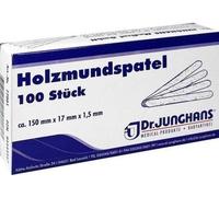 Dr. Junghans Abaisse-langue en bois 15 cm, 100 pcs. Abaisse-langue en bois