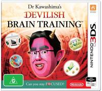 Dr. Kawashima's Devilish Brain Training: Can You Stay Focused? - 3ds (Australie)