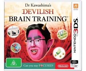 Dr. Kawashima's Devilish Brain Training: Can You Stay Focused? - 3DS (Australie)
