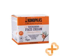 Dr.Konopka's Nourrissant Crème Visage pour Normal Et Sec Peau 50ml Végétalien