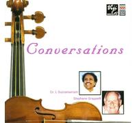 Dr. L. Subramaniam and Stephane Grappelli - Living Eyes MINI LP