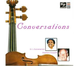 Dr. L. Subramaniam and Stephane Grappelli - Living Eyes MINI LP