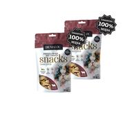 DR MALOU Liofilisé Foie d’agneau 100% friandises pour chats 2×50 g
