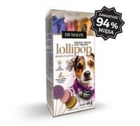 DR MALOU Liofilisé Lollipop Saveurs mixtes friandises carnées pour chiens 2×48 g (6 pcs)