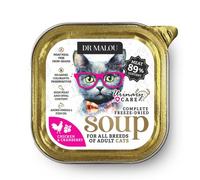 DR MALOU Soupe lyophilisée Poulet aux canneberges Urinary nourriture humide pour chat 12 g