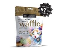 DR MALOU Waffle Mixed Gaufres lyophilisées à base de poulet pour chats 60g