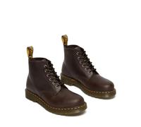 Dr. Martens Bottines à lacets brun foncé / jaune, Taille 42