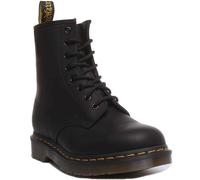 Dr Martens 1460 Greasy 8 Œillets À Lacets Femme Core En Noir Taille UK 3 - 11