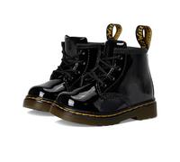 Dr. Martens 1460 I, Bottes & Bottines classiques mixte enfant, Noir (Black Patent Lamper 002), 21.5 EU
