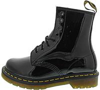 Dr. Martens 1460 Patent Acid Bottines en Cuir pour Femme - Noir - Noir, 39.5 EU