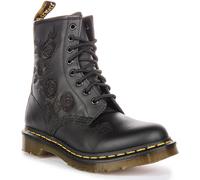 Dr. Martens Femme 8 Eye Boot, Noir, 37 EU