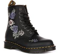 Dr Martens 1460 Vonda En Fleur Noire pour Femme - 3 UK - 36 EU - 5 US / Fleur Noire