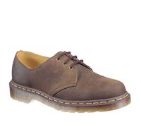 Dr Martens 1461 3 Eye Gibson Crazy Horse Shoes Marron EU 40 Homme,Femme