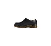Dr. Martens 1461 59, Derby homme;mixte adulte - Noir (Black Smooth/Orange), 43 EU