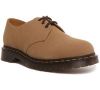 DR MARTENS 1461 Blanchi 3 Œillet Lacet Chaussures Coloris Taupe Taille UK 6 - 10