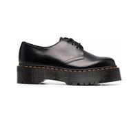 Dr. Martens - 1461 Quad Chaussures Plateformes en Cuir Lisse - Femme - Chaussures - Noir - Taille: 41 EU