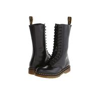 Botte Unisexe En Cuir Lisse Noir À Lacets Hauts Dr Martens 1914 Taille 3 - 7