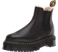 Dr Martens Bottes Chelsea 2976 Quad Plateformes Fourrées Noir Pisa Taille 41
