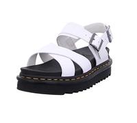 Dr. Martens – Sandales Voss II – Cuir Hydro résistant, Semelle Ziggy super légère – Blanc 40 Femme