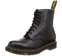Dr. Martens 27028001 1460 Flames Emboss Homme Black EU 38