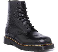 Dr. Martens 27028001 1460 Flames Emboss Homme Black EU 38