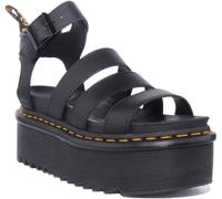 DR MARTENS 27296001 Blaire Hydro Bracelet Boucle Femmes Sandales en Noir 3 - 8