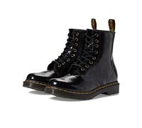 Dr. Martens 27774001 1460 Amphibians Female Black Distressed Patent 37