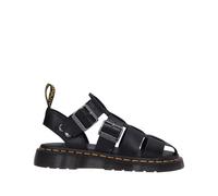 Dr. Martens - Sandales Femme - Garin Black Brando - Cuir à bride - Noir 38